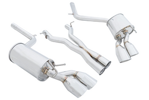 Megan Racing Mercedes Benz C63 AMG 12-15 - Stainless Rolled Tips - Axle Back - MR-ABE-MBW204C63 Megan Racing Mercedes Benz C63 AMG 12-15 - Stainless Rolled Tips - Axle Back - MR-ABE-MBW204C63