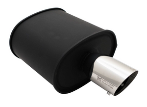 Megan Racing Universal Exhaust M-OE Muffler Black - MR-MU-MOE-B Megan Racing Universal Exhaust M-OE Muffler Black - MR-MU-MOE-B