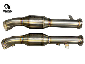Active Autowerke E9X M3 GESI Ultra High Flow Cats Upgrade for Signature X Pipe - 11-083 Active Autowerke E9X M3 GESI Ultra High Flow Cats Upgrade for Signature X Pipe - 11-083