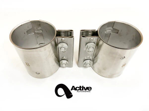 Active Autowerke Exhaust Clamp Set F8X - 11-097S Active Autowerke Exhaust Clamp Set F8X - 11-097S