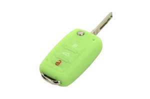 USP Motorsports Silicone Glow In The Dark Key Fob Jelly (VW Models)- Yellow - VW-KCC-GIDY
