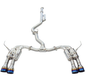 Invidia 2022+ Subaru WRX Gemini Single Layer Quad Titanium Tip Cat-Back Exhaust  invHS22WRXGM4ST Invidia 2022+ Subaru WRX Gemini Single Layer Quad Titanium Tip Cat-Back Exhaust  invHS22WRXGM4ST