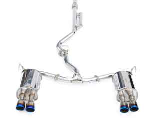 Invidia 2022+ Subaru WRX Q300 Rolled Titanium Tip Cat-Back Exhaust  invHS22WRXG3T Invidia 2022+ Subaru WRX Q300 Rolled Titanium Tip Cat-Back Exhaust  invHS22WRXG3T