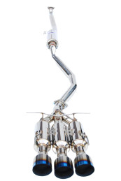 Invidia 17+ Honda Civic SI Sedan Gemini Triple Titanium Tip Cat-back Exhaust  invHS17CS47GM3ST