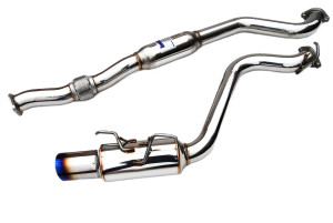 Invidia 08+ WRX Hatch 76mm REGULAR Titanium Tip Cat-back Exhaust  invHS08SW5GTT
