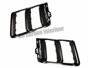 DB CARBON - Front bumper side air intake grill r+l