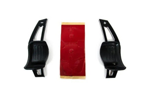 USP Motorsports Black Aluminum DSG Paddle Extensions For Volkswagen Vehicles - CF-007