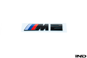 IND F87 M2 Painted Trunk Emblem IND F87 M2 Painted Trunk Emblem