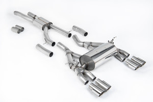 Milltek BMW F80/F82/F83 M3/M4 Cat-Back Race Exhaust Systems Milltek BMW F80/F82/F83 M3/M4 Cat-Back Race Exhaust Systems