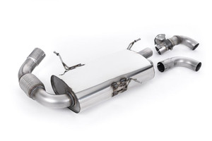 Milltek BMW i8 Cat-Back Valved Rear Silencer - Uses OE Valve Motor - SSXBM1241