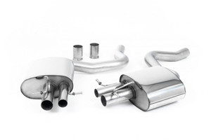 Milltek Mercedes W205 C63 & C63S Non-Valved Rear Silencers - SSXMZ123 Milltek Mercedes W205 C63 & C63S Non-Valved Rear Silencers - SSXMZ123
