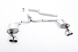 Milltek Audi A4/A5 Cat-Back Exhaust System Milltek Audi A4/A5 Cat-Back Exhaust System