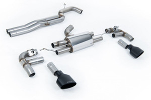 Milltek Audi RS3 80mm Race Non-Resonated (Loudest) Cat-Back Exhaust Systems Milltek Audi RS3 80mm Race Non-Resonated (Loudest) Cat-Back Exhaust Systems