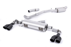 Milltek Audi S1 8X Quattro Resonated (Quieter) Cat-Back Exhaust Systems Milltek Audi S1 8X Quattro Resonated (Quieter) Cat-Back Exhaust Systems