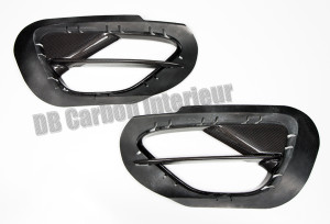 DB CARBON - Rear bumper side air grills r+l