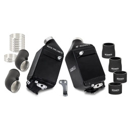 Mishimoto 12-16 BMW F10 M5 Intercooler Kit (Wrinkle Black)  misMMINT-F10-12WBK