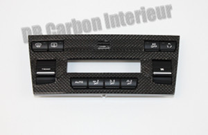 DB CARBON - Climate control front panel (w/o heated seats) - Porsche Cayman 987.2