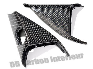 DB CARBON - Side mirror covers inside r+l - Porsche Cayenne 957 Turbo+S