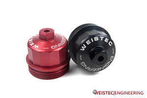 Weistec Engineering Billet Oil Filter Cap, M113 M113K, Black