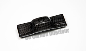 DB CARBON - Real top view camera housing front bumper (only turbo)