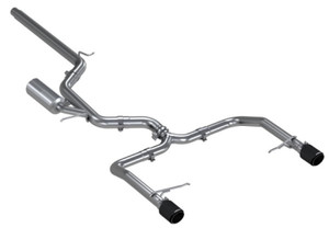 MBRP 19-21 VW Jetta GLI T304 SS 3in Cat-Back Dual Split Rear Exit Exhaust - Carbon Fiber Tips - mbrpS46083CF MBRP 19-21 VW Jetta GLI T304 SS 3in Cat-Back Dual Split Rear Exit Exhaust - Carbon Fiber Tips - mbrpS46083CF