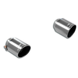 Supersprint VW GOLF VII GTI Endpipe kit Right O100 - Left O100 "Gun Metal Grey"  919046