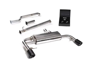 Armytrix Valvetronic Exhaust System BMW X3 xDrive G01 | X4 xDrive G02 Non-OPF 2019+ - Carbon Fiber Tips - BMG02-DC38