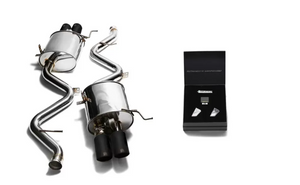 Armytrix Valvetronic Exhaust System BMW M3 E9x 2008-2013 - Matte Black Tips - BME9M-QS11M