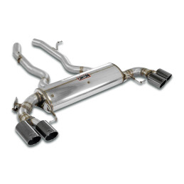 Supersprint BMW G01 X3 M40i Rear Exhaust "Gun Metal Grey" With Valve  525576