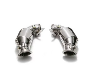 Armytrix Sport Cat Pipe w/200 CPSI Catalytic Converters & Cat Simulator BMW M5 F90 2018-2021 - BMF9M-CD1