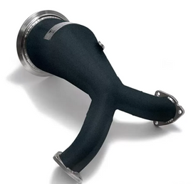 Armytrix Ceramic Coated Sport Cat Main Pipe w/200 CPSI Catalytic Converters Audi S4 | S5 B9 2017-2023 - AU94S-CDC