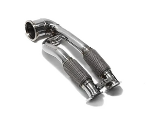 Armytrix Ceramic Coated Sport Cat-Pipe w/200 CPSI Catalytic Converters Audi RS3 8V 2.5L Turbo Sportback 2015-2016 - AU8VR-ACDC