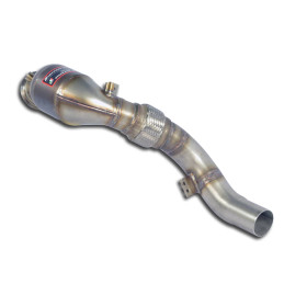 Supersprint ALPINA 5 Series (F10 / F11) Turbo Downpipe Kit + Metallic Catalytic Converter Rightaccepts The Stock "Cat.-Back" System  989221