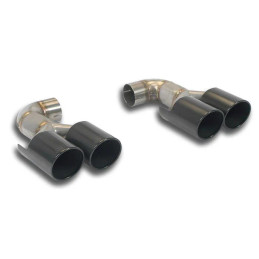 Supersprint BMW E71 X6 M Endpipe Kit Rightoo90 - Leftoo90 "Gun Metal Grey"  982146