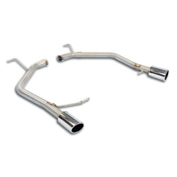 Supersprint VW JETTA VII Rear Pipe Kit Right O90 - Left O90 (Muffler Delete)  916314