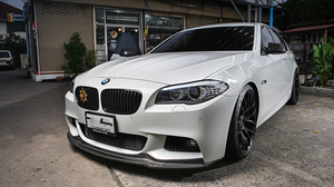 Suvneer BMW F10 MTECH Arkym Style Carbon Fiber Front Lip - F10MTAKCFLIP