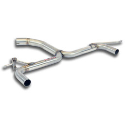 Supersprint VW BEETLE 2011-> Rear Pipe "Y-Pipe" Right - Left(Muffler Delete)  889514
