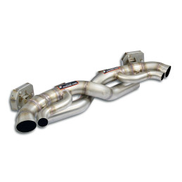 Supersprint PORSCHE 911 "Heritage Design Edition" Rear Pipe Kit Right - Left With Valves(Muffler Delete)  860714