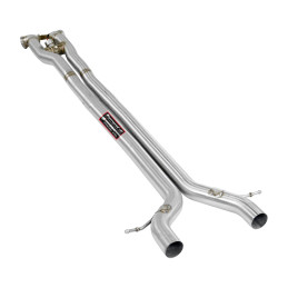 Supersprint Porsche Panamera Executive (LWB) H-Pipe Mid Section With Valve  860623