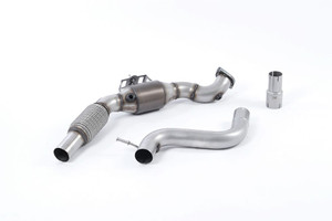 Milltek Ford Mustang Large Bore Downpipe with Hi-Flow Sports Catalyst (For OE Cat-Back) - SXFD170