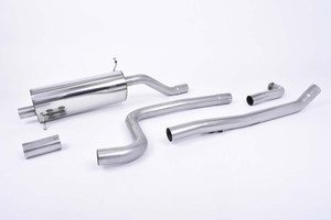 Milltek Ford Fiesta MK8 Road+ Cat-Back Exhaust System with GT-90 Titanium Trim - SSXFD246