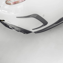 Future Design Mercedes Benz C-Class (W205) Carbon Fiber Rear Bumper Vent Surround Future Design Mercedes Benz C-Class (W205) Carbon Fiber Rear Bumper Vent Surround