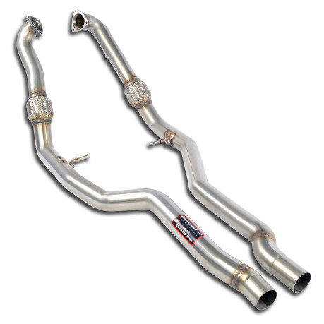Supersprint AUDI A8 QUATTRO D5 2018 -> Front Pipe Kit Right - Left(Replaces Oem Front Exhaust)  777552
