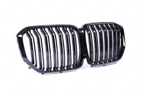 Essentials Gloss Black Kidney Grille for BMW X5 & X5M (2019+, G05 F95) - AU-BG05FBIOECFR
