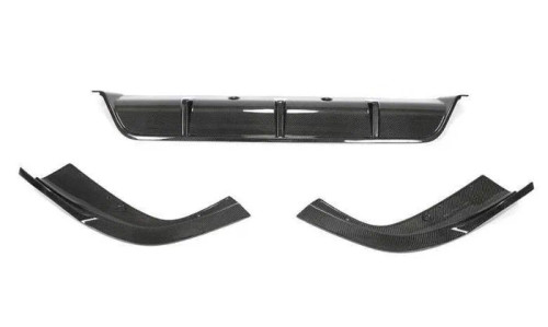 Essentials Carbon Fibre Competition Rear Diffuser Set for BMW X5 (2018+, G05) - AU-BG05RDSCF