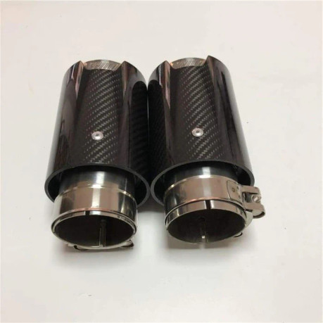 Twenty Two Tuning BMW 3 Series (E90/E91/E92/E93) 335I/335D M Performance Style Carbon Fiber Exhaust Tips Twenty Two Tuning BMW 3 Series (E90/E91/E92/E93) 335I/335D M Performance Style Carbon Fiber Exhaust Tips