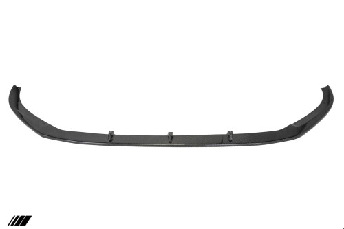 Essentials Carbon Fibre Front Splitter for Audi RS3 (2017-2020, 8V LCI) - AU-A8VLFRLICF