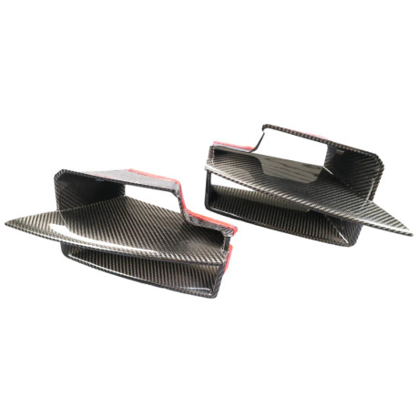 Cvrbonized Dry Carbon Fiber KB Front Air Ducts - G87 M2 Cvrbonized Dry Carbon Fiber KB Front Air Ducts - G87 M2