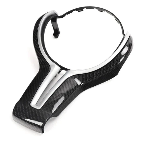 Twenty Two Tuning V1 Carbon Fiber Steering Wheel Trim - Compatible with BMW (F8X)