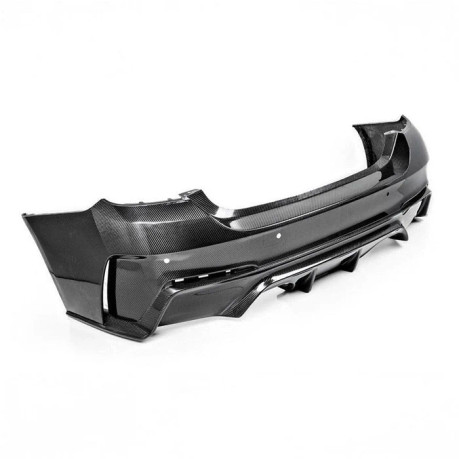 Twenty Two Tuning BMW M4 (F82/F83) 3D Design Style Full Carbon Fibre Rear Bumper
